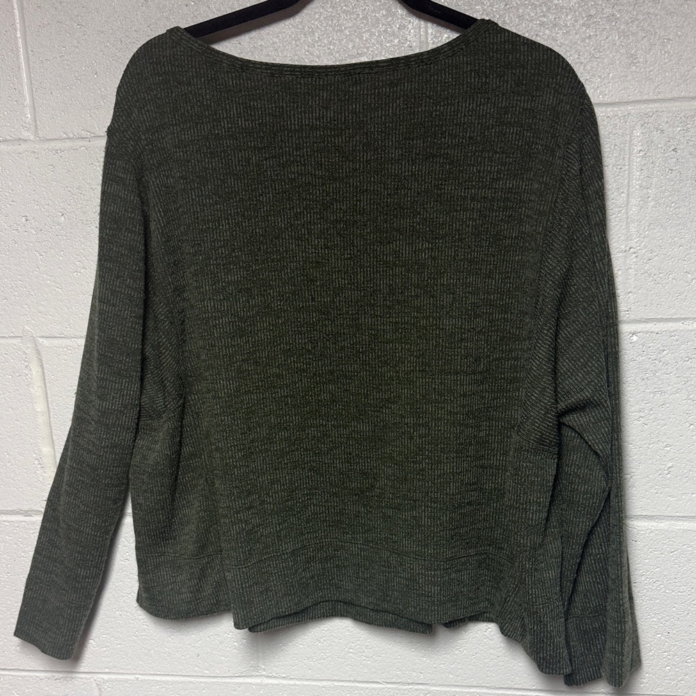 Max Studio Forest Green Knit Sweater - Picture 8 of 8
